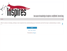 Tablet Screenshot of foxinspires.com